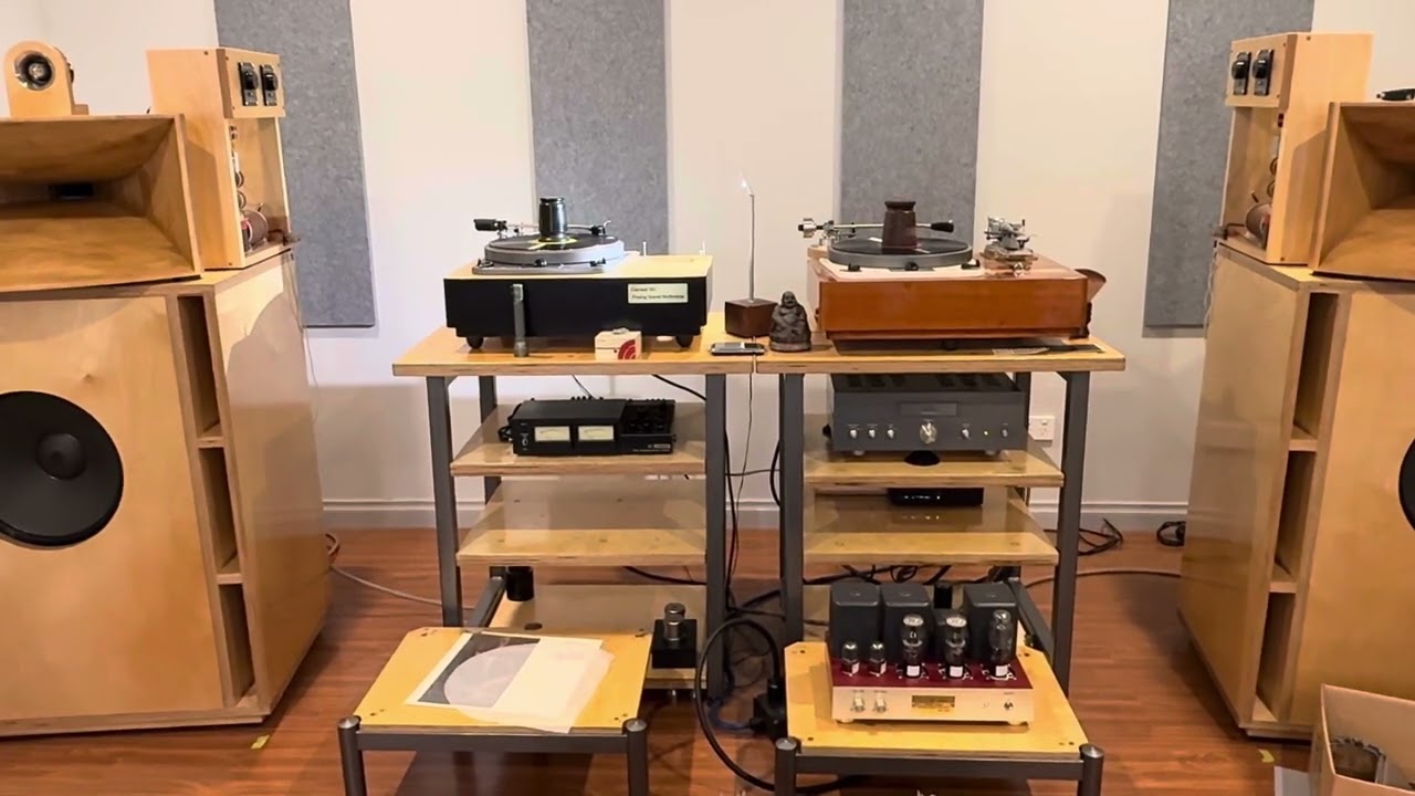 Ortofon RF-297 / SPU- CD25 Mono cartridge and Garrard 301 Hammertone