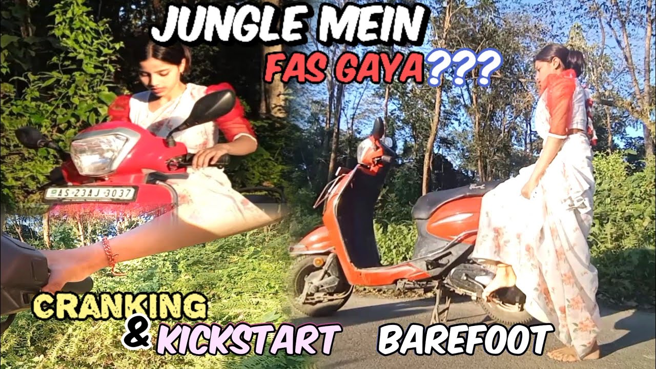 Scooty not starting in dangerous forest || Kickstart Failed