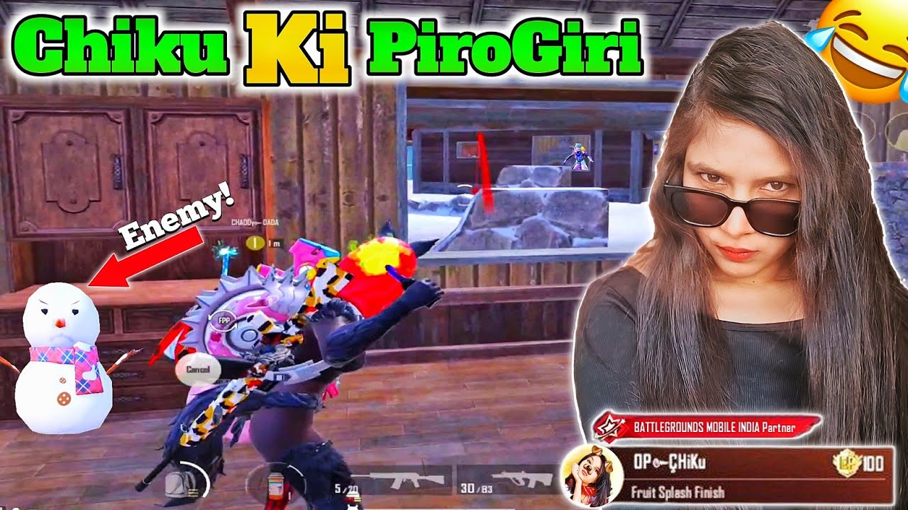 PIROGIRI WALA GAMEPLAY ❗️😎 #opchiku #bgmi