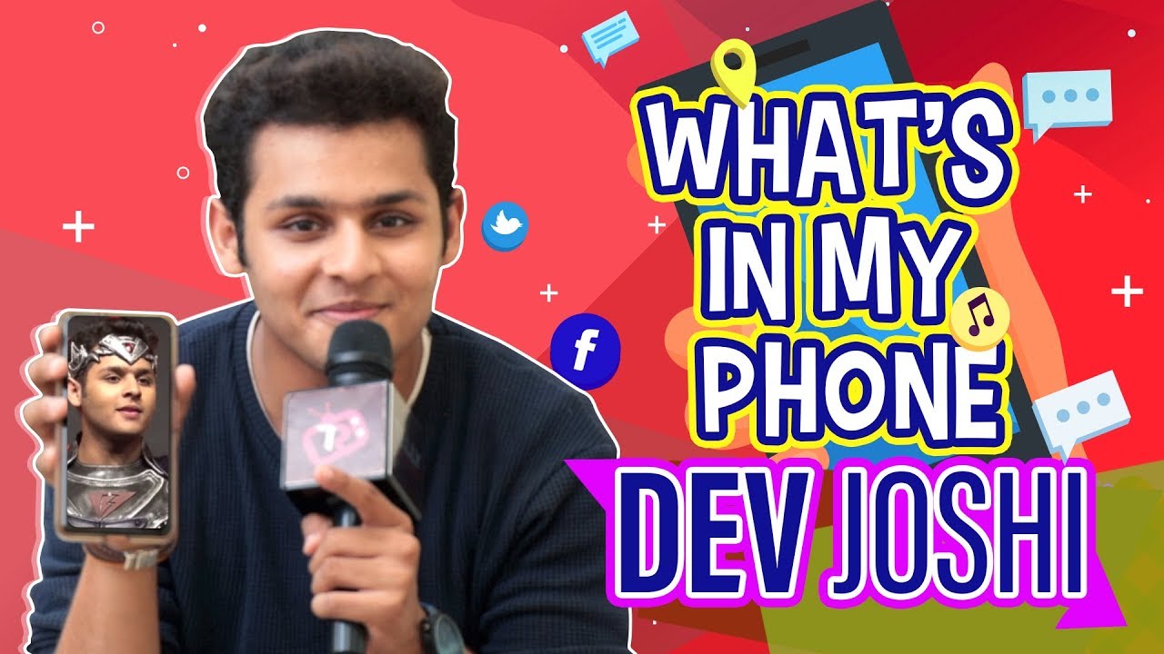 What's On My Phone With Dev Joshi | Baalveer Returns Sab TV | Telly Reporter Exclusive