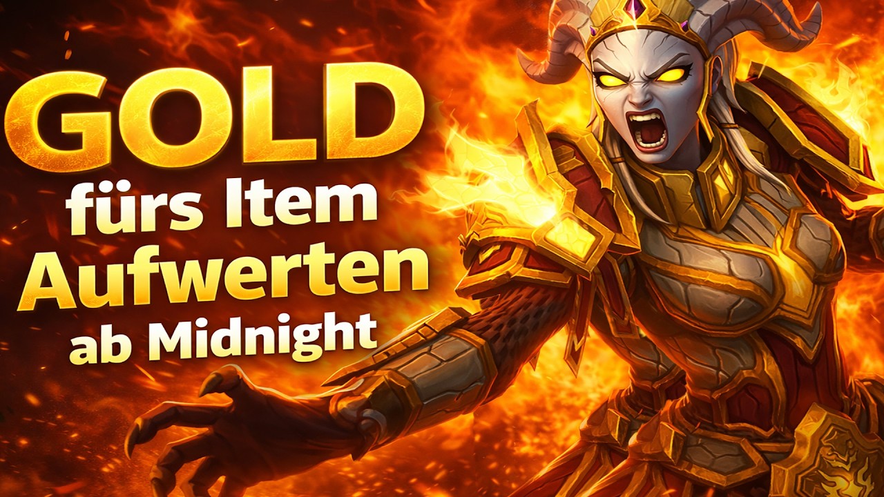 GOLD fürs Item aufwerten ab Midnight😡WoW Midnight 12.0 | Brokken