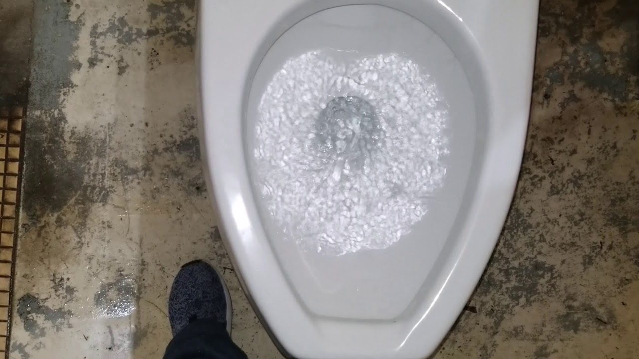 Vintage Kohler Corwyn Toilets and Back Spud Branham Urinals at the Park men's restroom