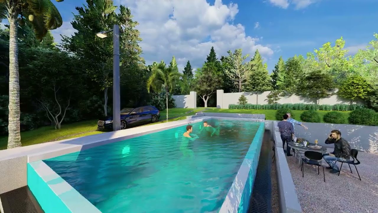 Proposed Swimming Pool Design for Client in Maharagama | Pool Master Pvt Ltd