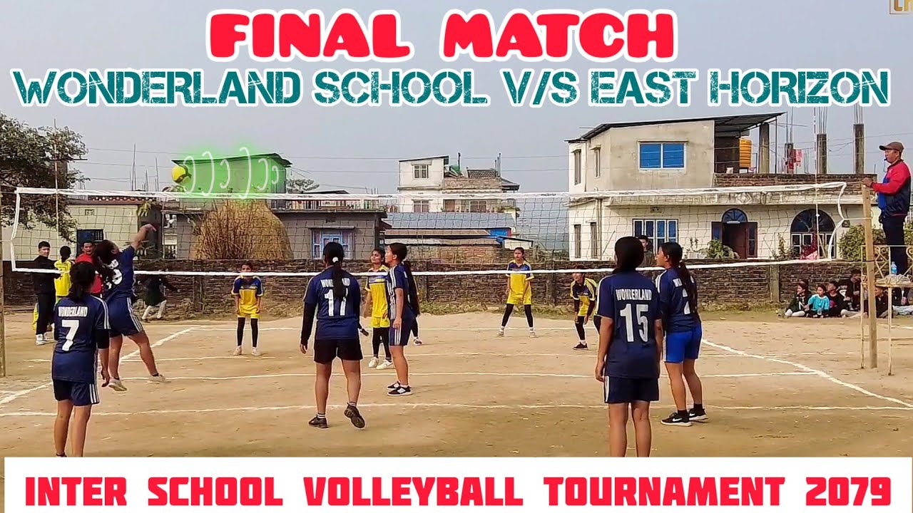 GIRLS' VOLLEYBALL 🏐 || WONDERLAND SCHOOL, KERKHA VS EAST HORIZON, DHULABARI || FINAL MATCH🔥 ||
