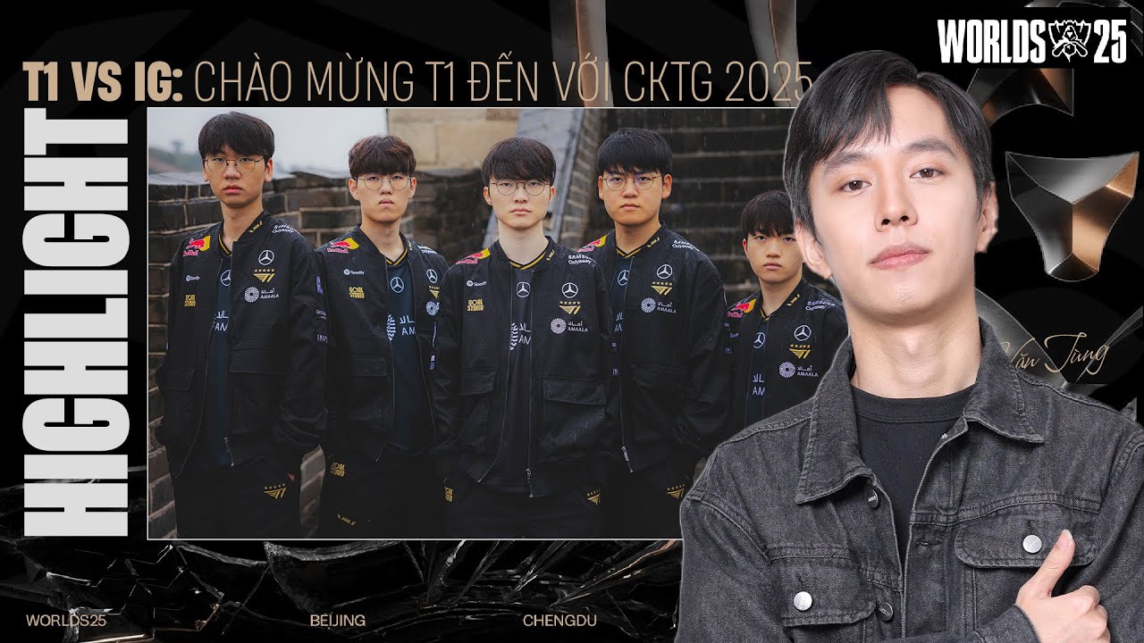 HIGHLIGHTS T1 vs IG | THE SHY SA ĐÉC - VỊ VUA CKTG TRỞ LẠI | WORLDS 2025