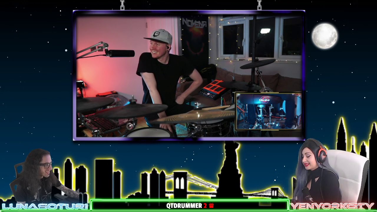 Cameron_Spence_Drums Drummer From The Band  Novena Is On The YenYorkCity Podcast Live🍎 Come Check
