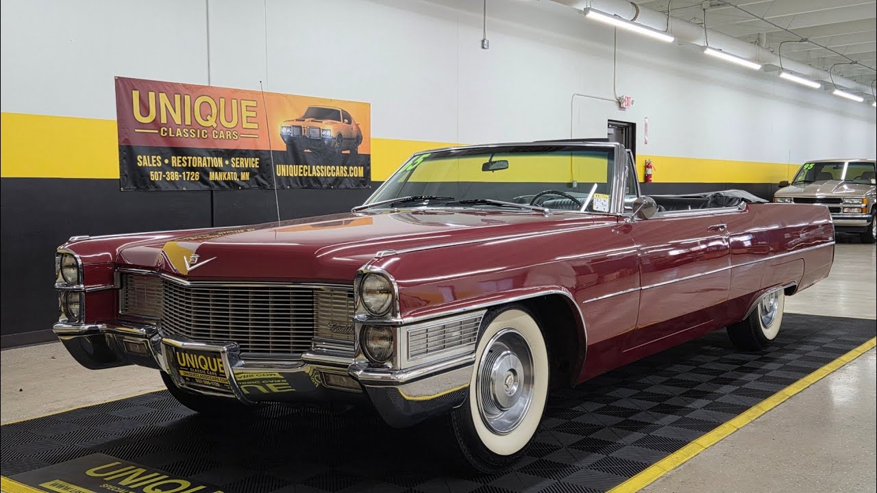 Кабриолет Cadillac Deville 1965 года | Продаётся за 22 900 долларов
