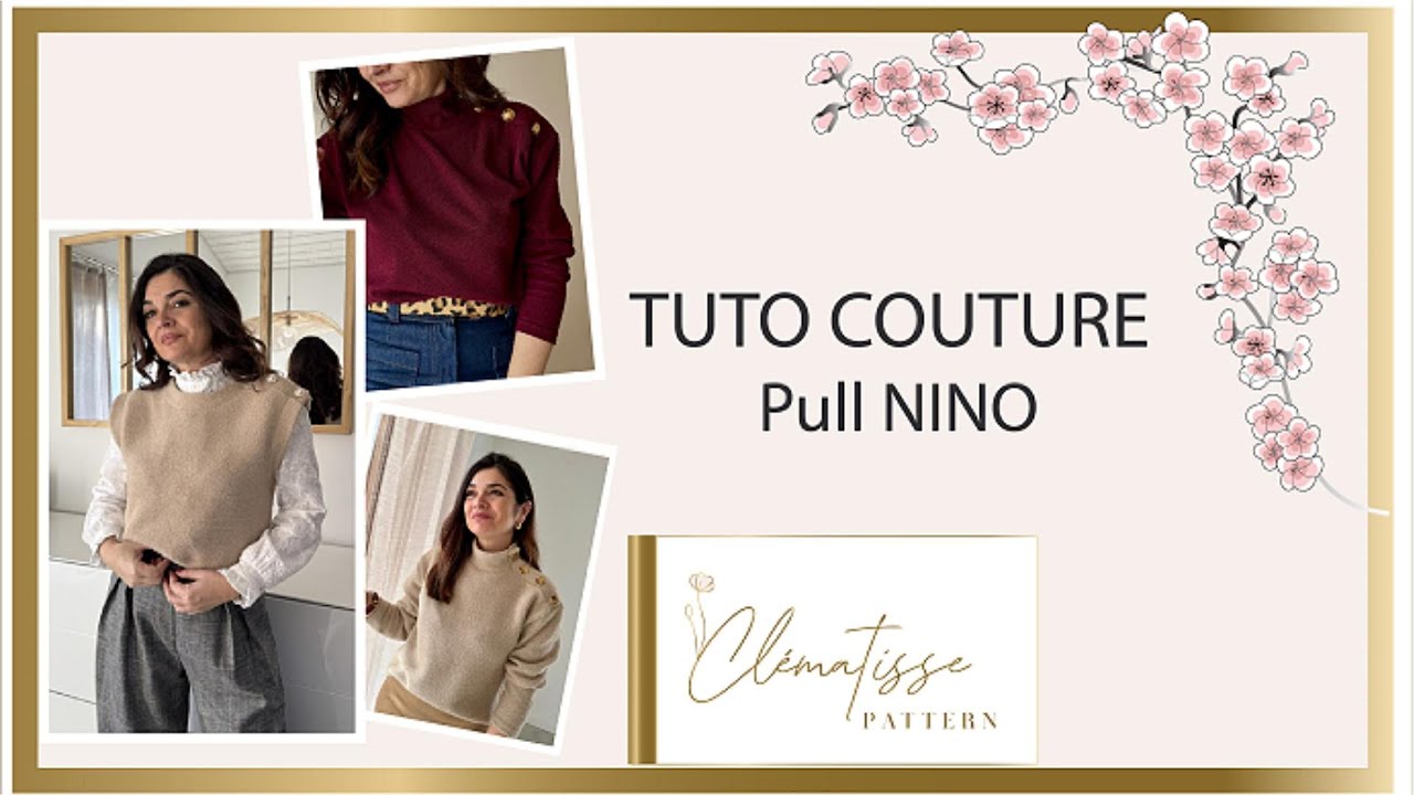 Tuto couture Pull Nino