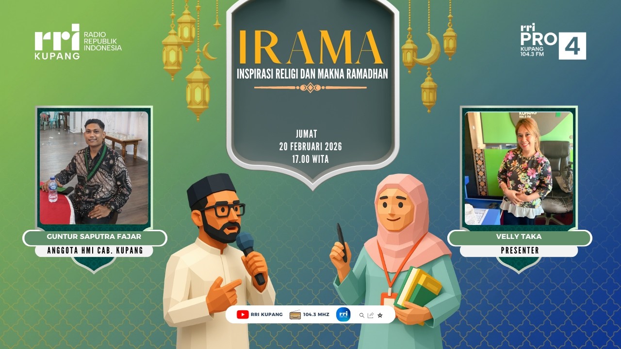 [LIVE] OBROLAN IRAMA : INSPIRASI RELIGI DAN MAKNA RAMADHAN | RRI PRO 4 KUPANG