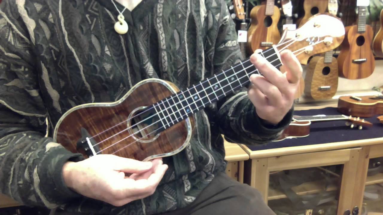 Ukulele Mania Demo;  Big Island 