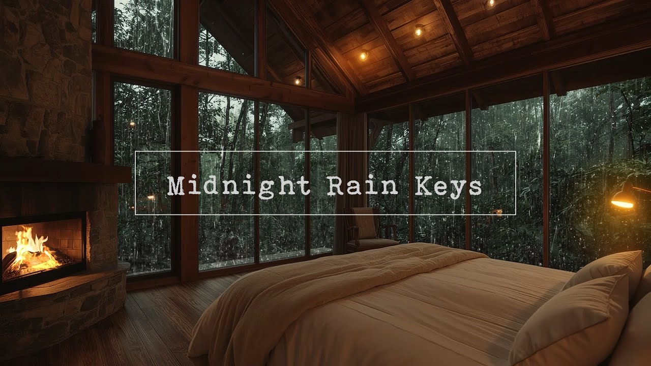 Deep Sleep Rain Piano, Quiet Mind Calm