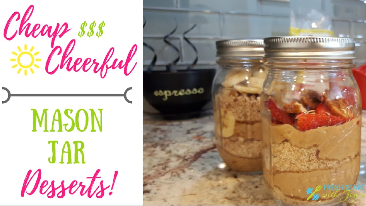 Spring Inspired Mason Jar Desserts