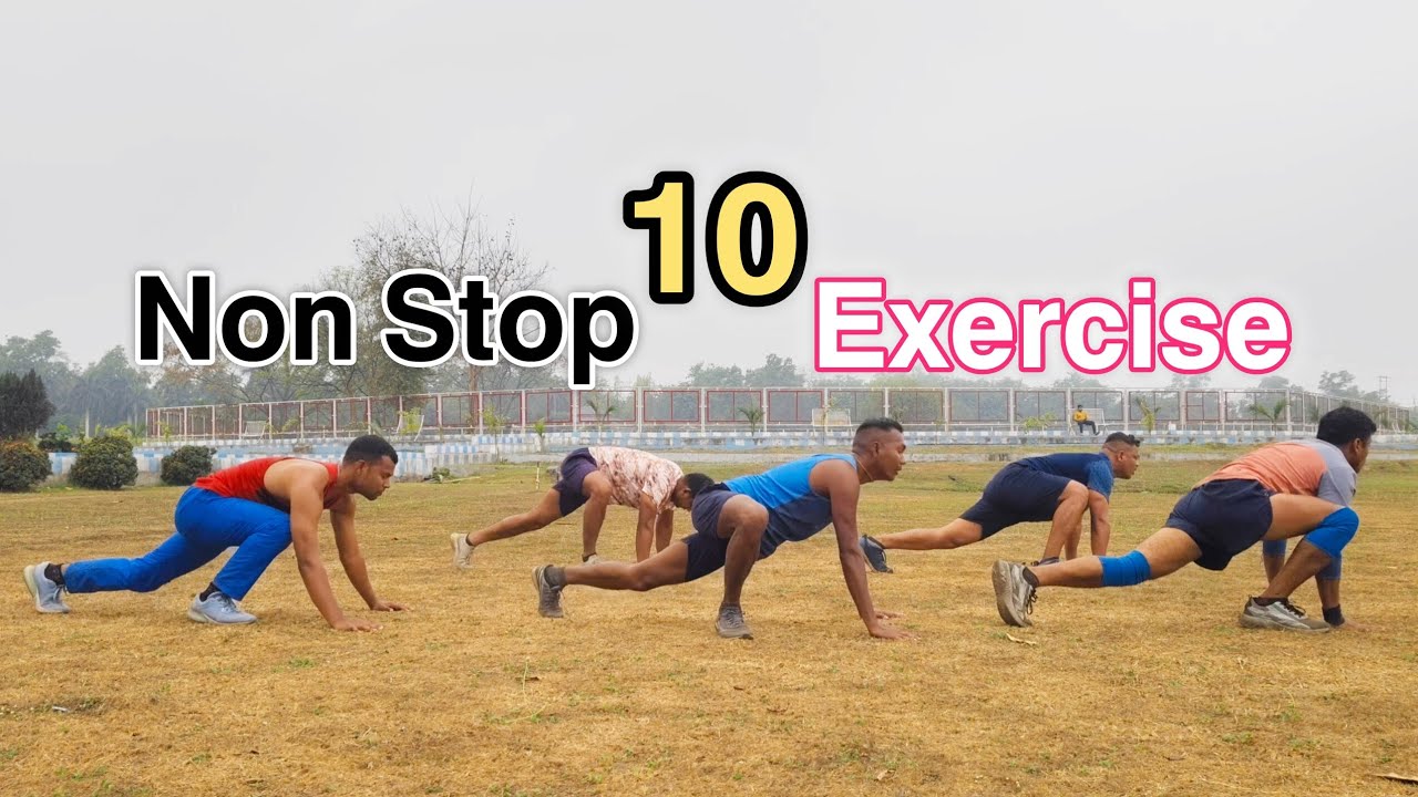 Non stop ten(10)Exercise &motivational video