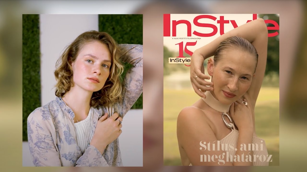 InStyle 15: Lesd el Tenki Réka szülinapi címlap sminkjét egy profi sminkmestertől