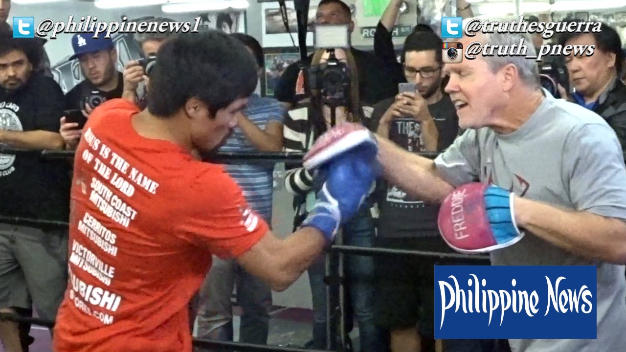 Pacquiao Combination Work #PacBradley