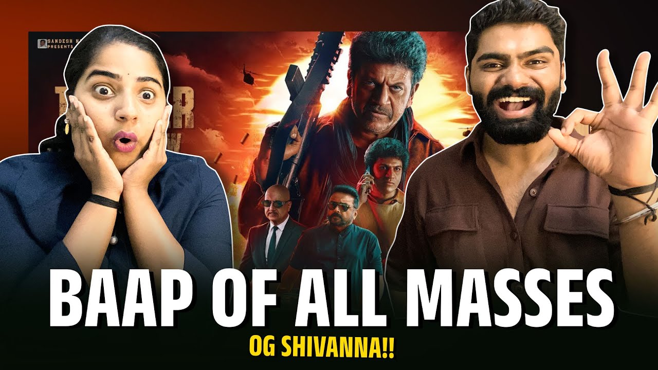 Ghost Trailer Reaction 🔥 Dr.Shivarajkumar  #OGShivanna