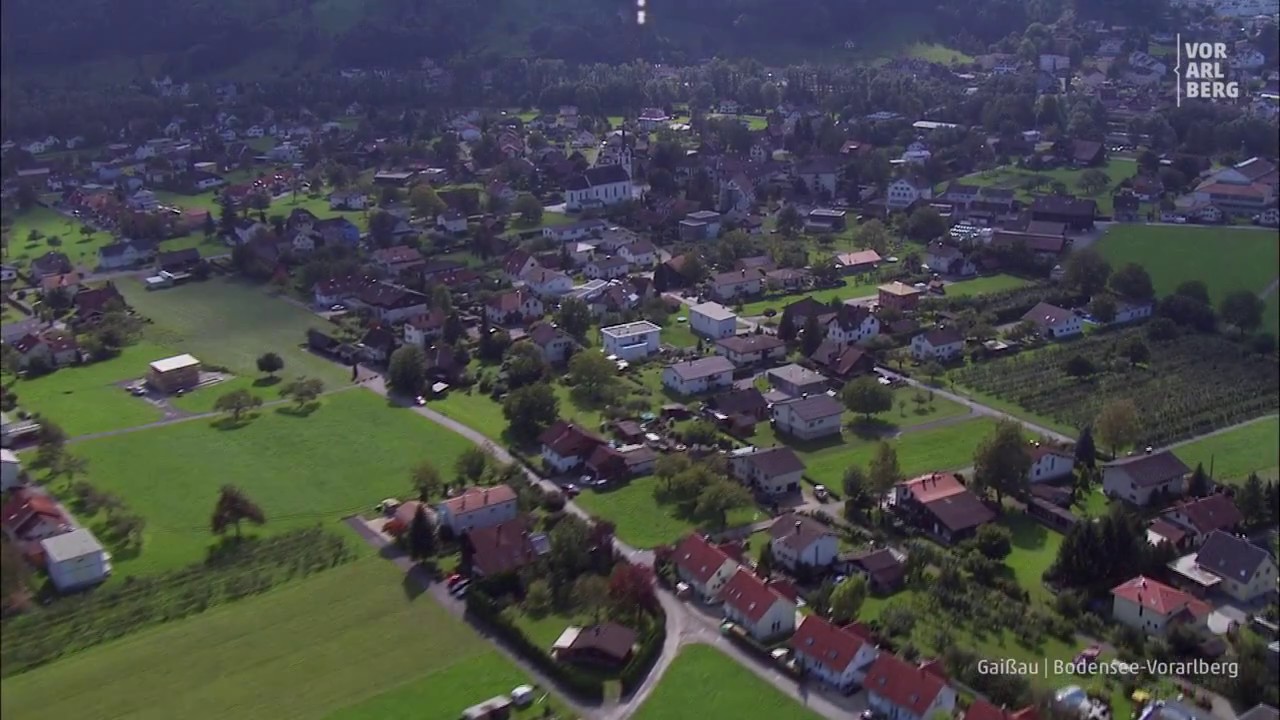 Vorarlberg von oben, Gaißau