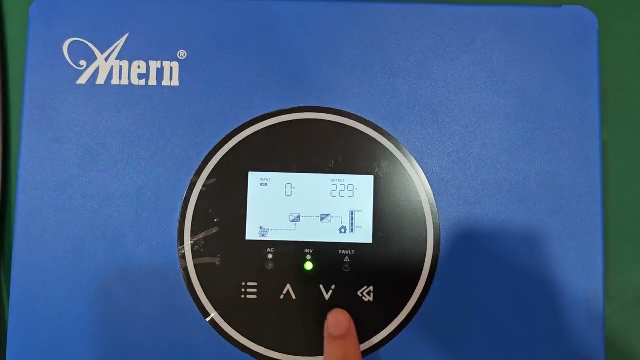 Anern PVI-4P V2 Inverter Full Load Performance Test