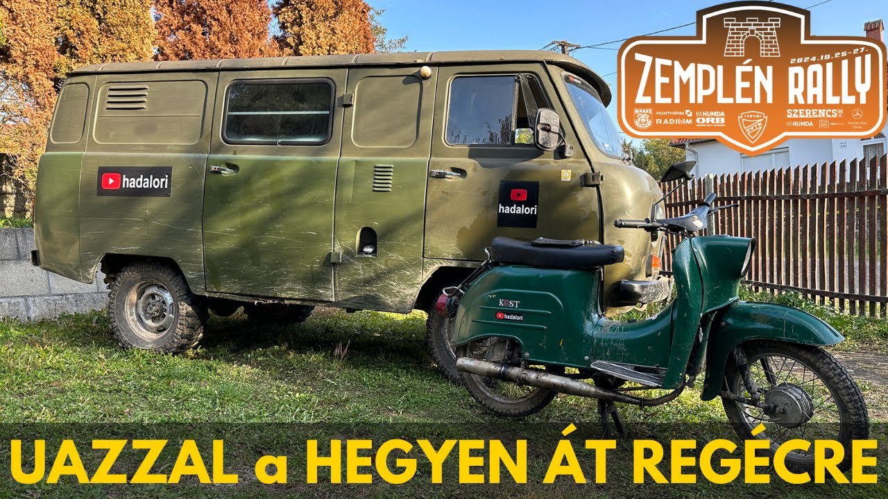 UAZZAL TEREPEN REG&Eacute;CRE, a Zempl&eacute;n RALLYRA