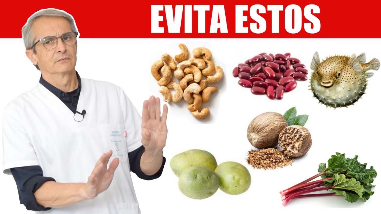EVITA estos 6 ALIMENTOS 👉 PUEDEN MATARTE