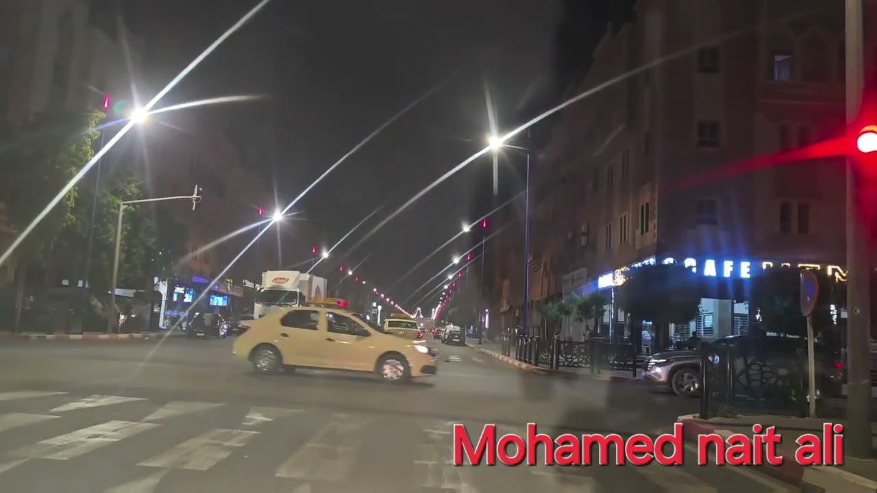 جولة ليلية في مدينة ورزازات 