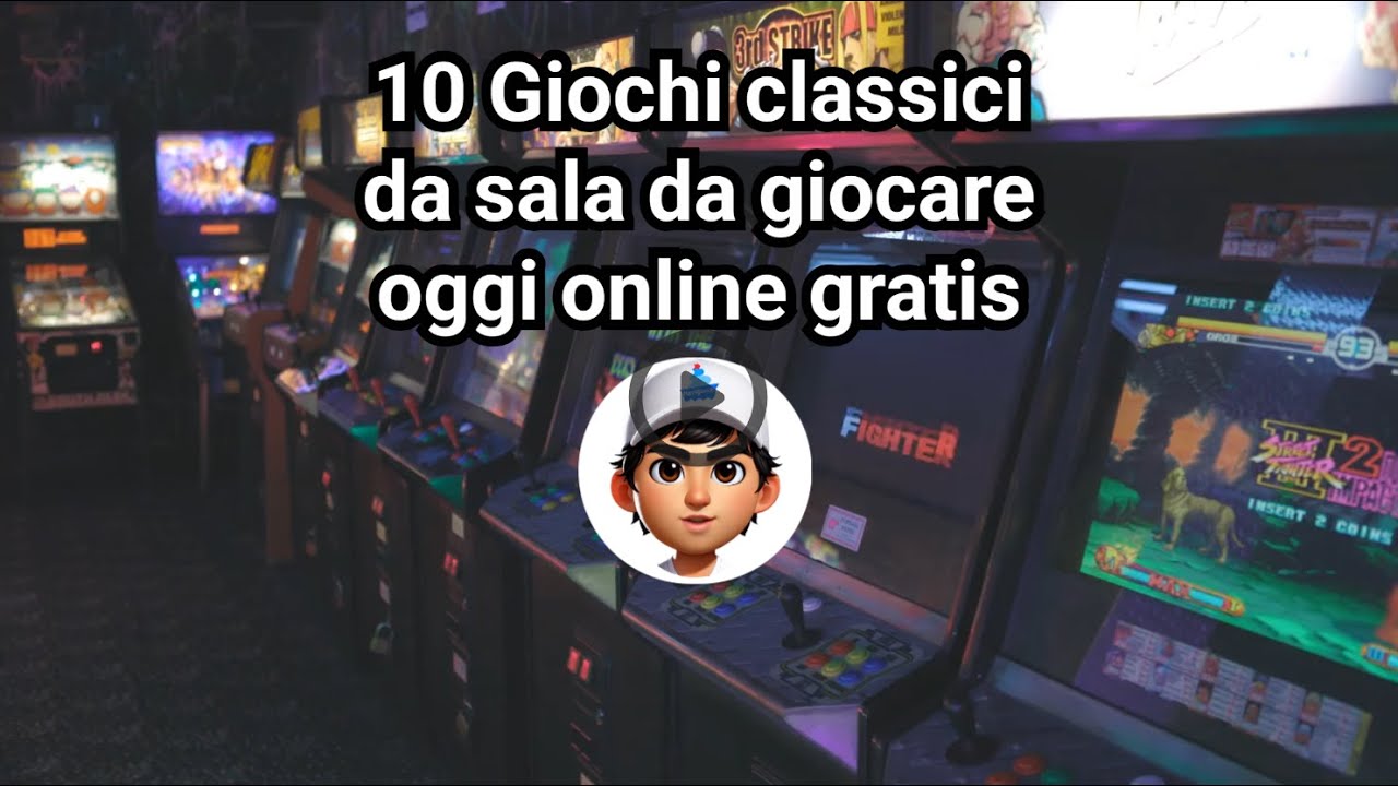 Gioca online ai vecchi giochi Sega, Nintendo, DOS PC, Amiga e Coinop