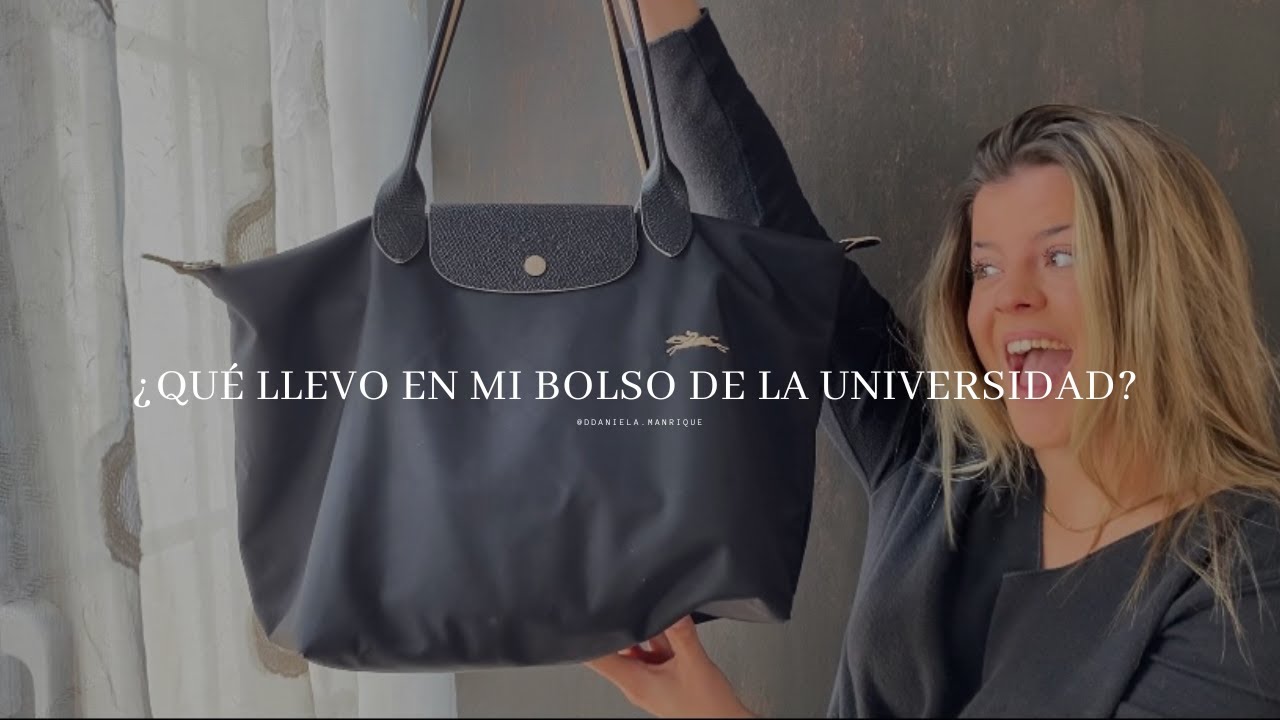 ¿Qué llevo en el bolso de la universidad?