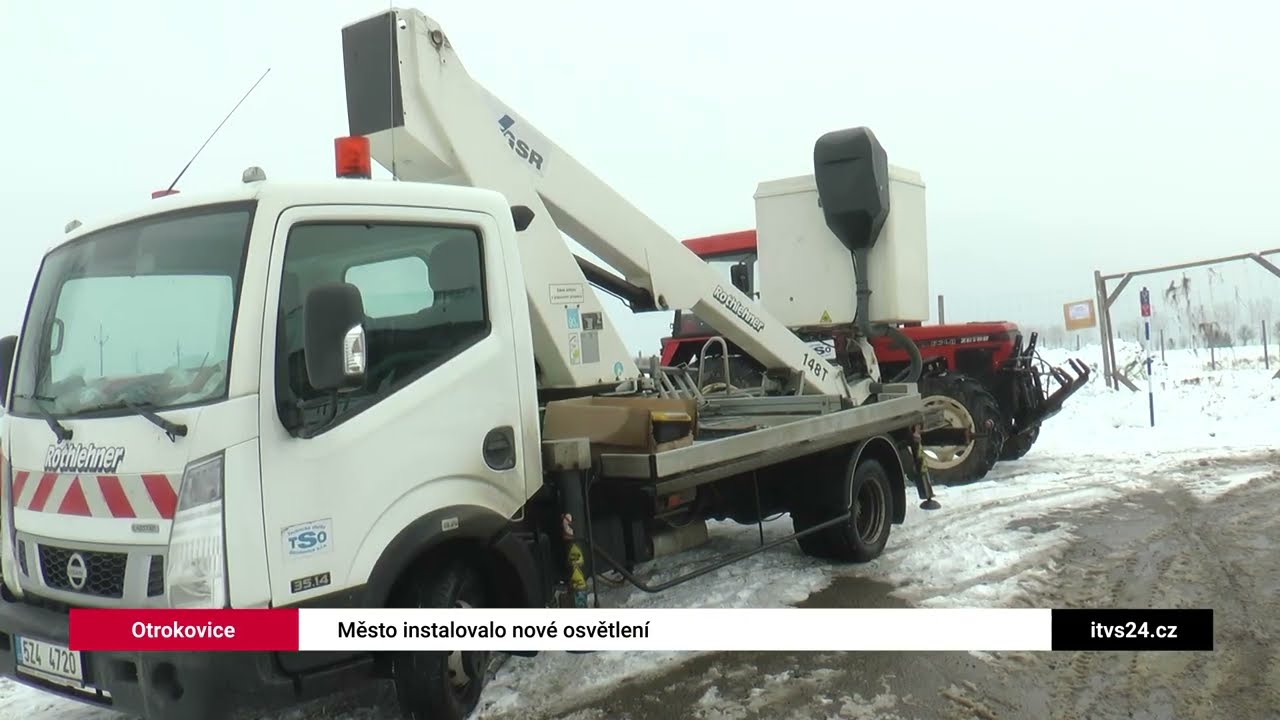 Město Otrokovice instalovalo nové osvětlení - 04.01.2023