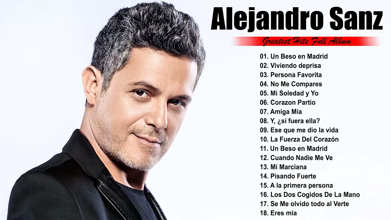 MIX ALEJANDRO SANZ - GRANDES &Eacute;XITOS🎶