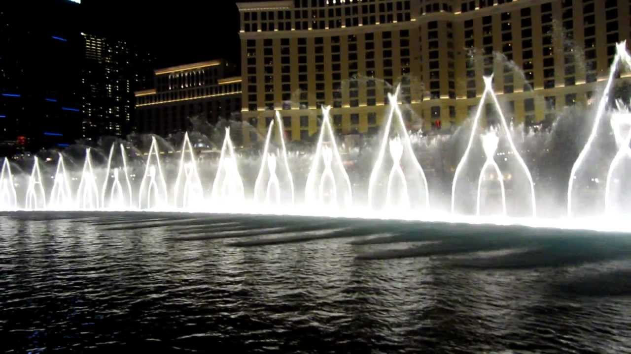 Amazing Bellagio fountain show, Las Vegas - Michael Jackson - Billy Jean (HD HQ Video)
