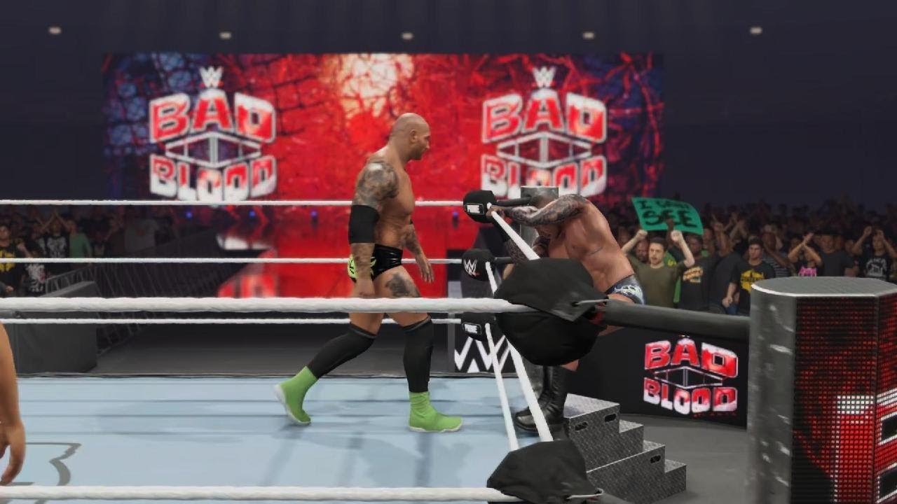 Randy Orton Vs Batista For Undisputed WWE Championship Bad Blood