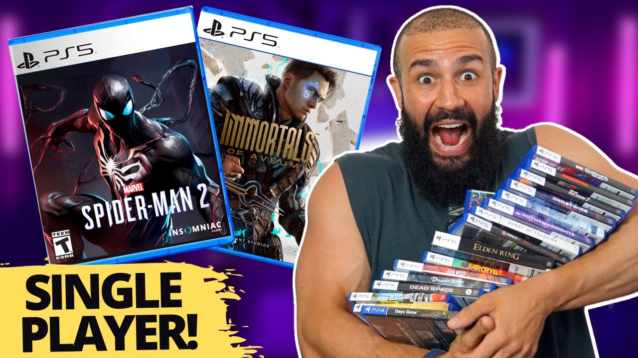 16 игр для одиночной игры на PS5, в которые ОБЯЗАТЕЛЬНО стоит сыграть в 2023 году!
