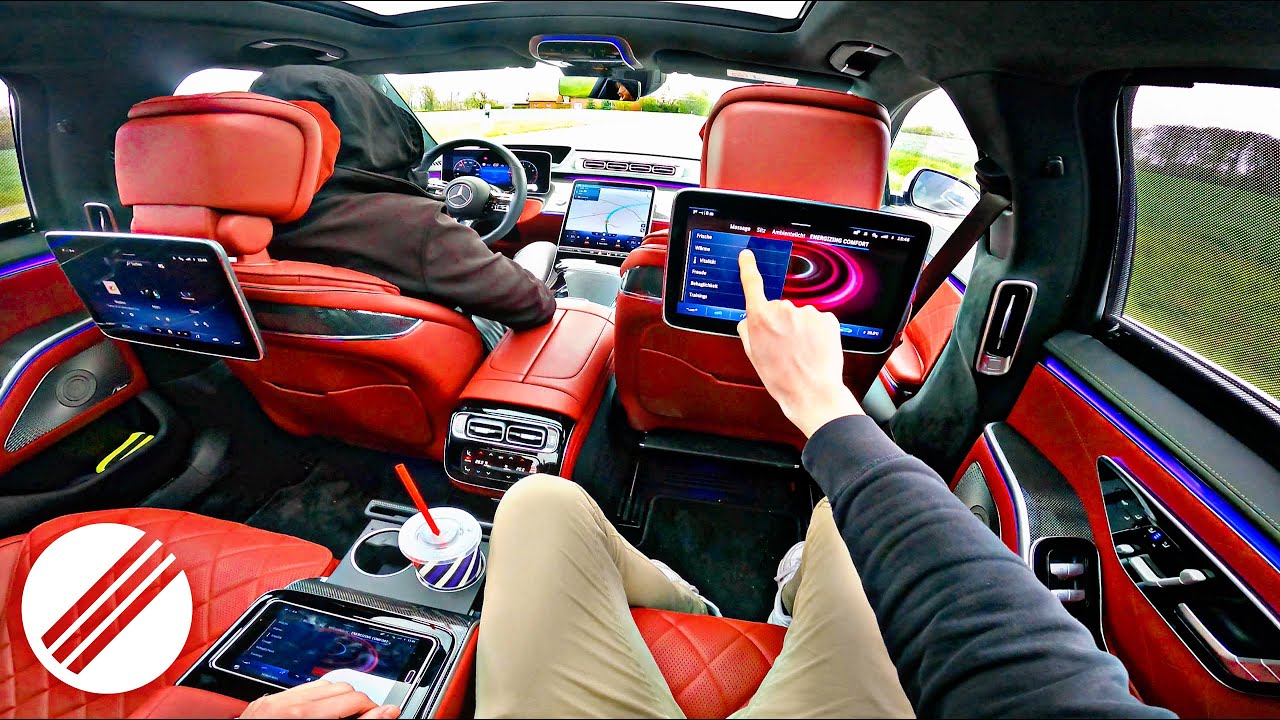 2022 Mercedes-Benz S-Class W223 Passenger POV Drive🥂