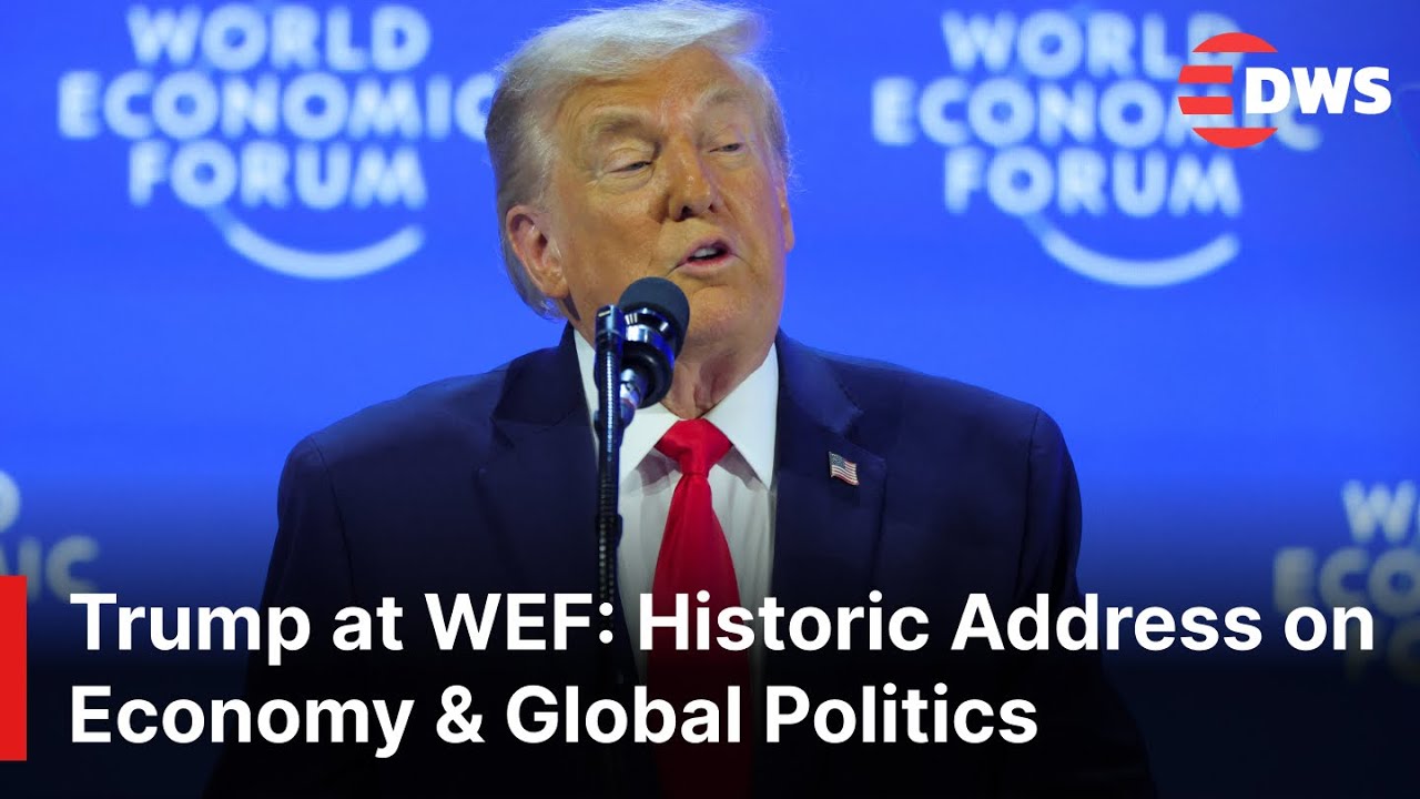 WATCH: U.S. President Trump at WEF 2026 | Historic Address on Economy & Global Politics | AC1E