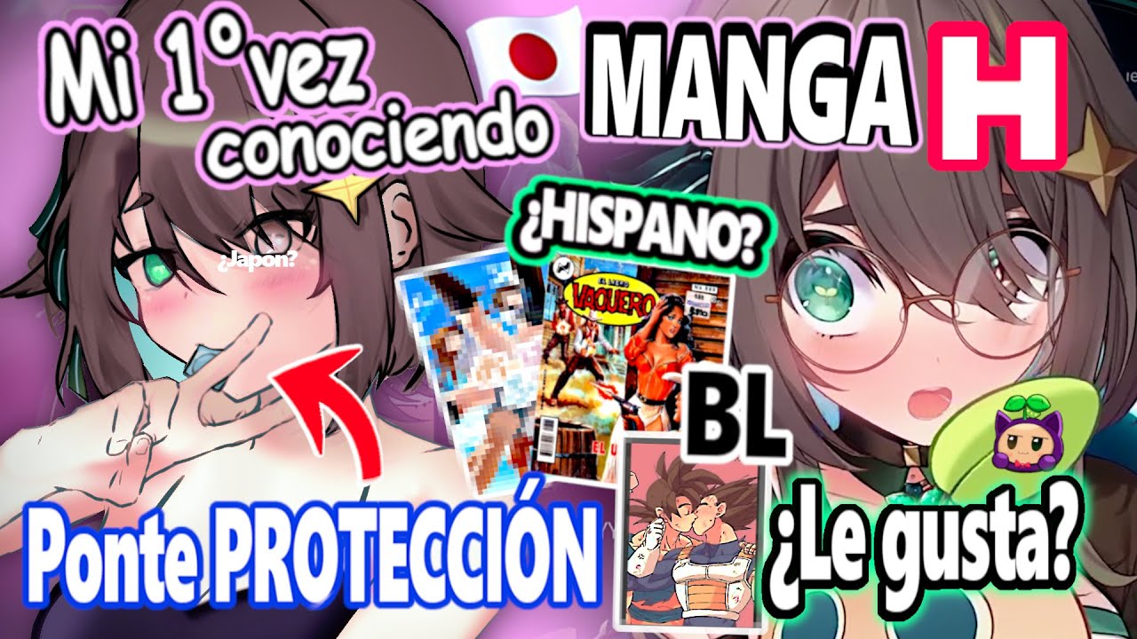 Meica compra MANGA (H) y cuenta su experiencia 🧐 VTUBER da CHARLA de Padres #meica #meica05 #vtuber