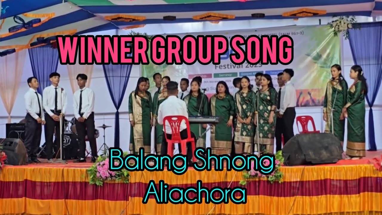Da kane ka jingrwai ki la long Champion ha ka jingrwai group song,balang shnong Aliachora,Bangladesh