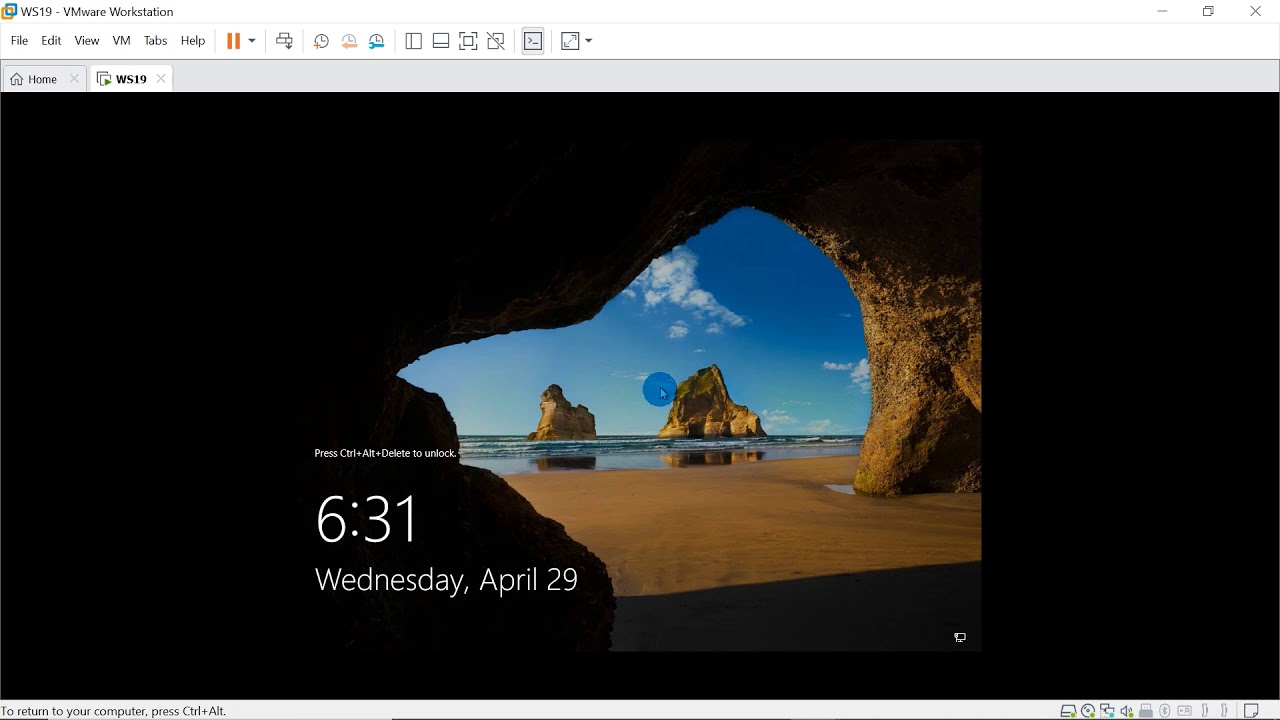 Installation et Préparation de Windows Server 2019