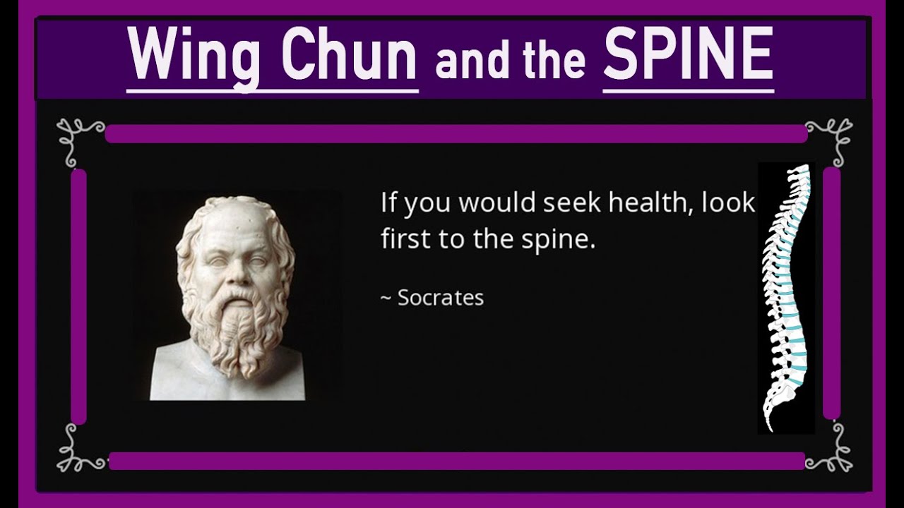Opening the SPINE for HEALTH and producing POWER  -  CST Wing Chun