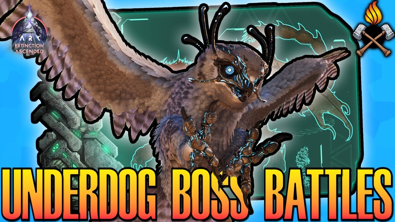 Snow Owl vs. The Manticore! [Underdog Boss Battles! - Scorched Earth Series]