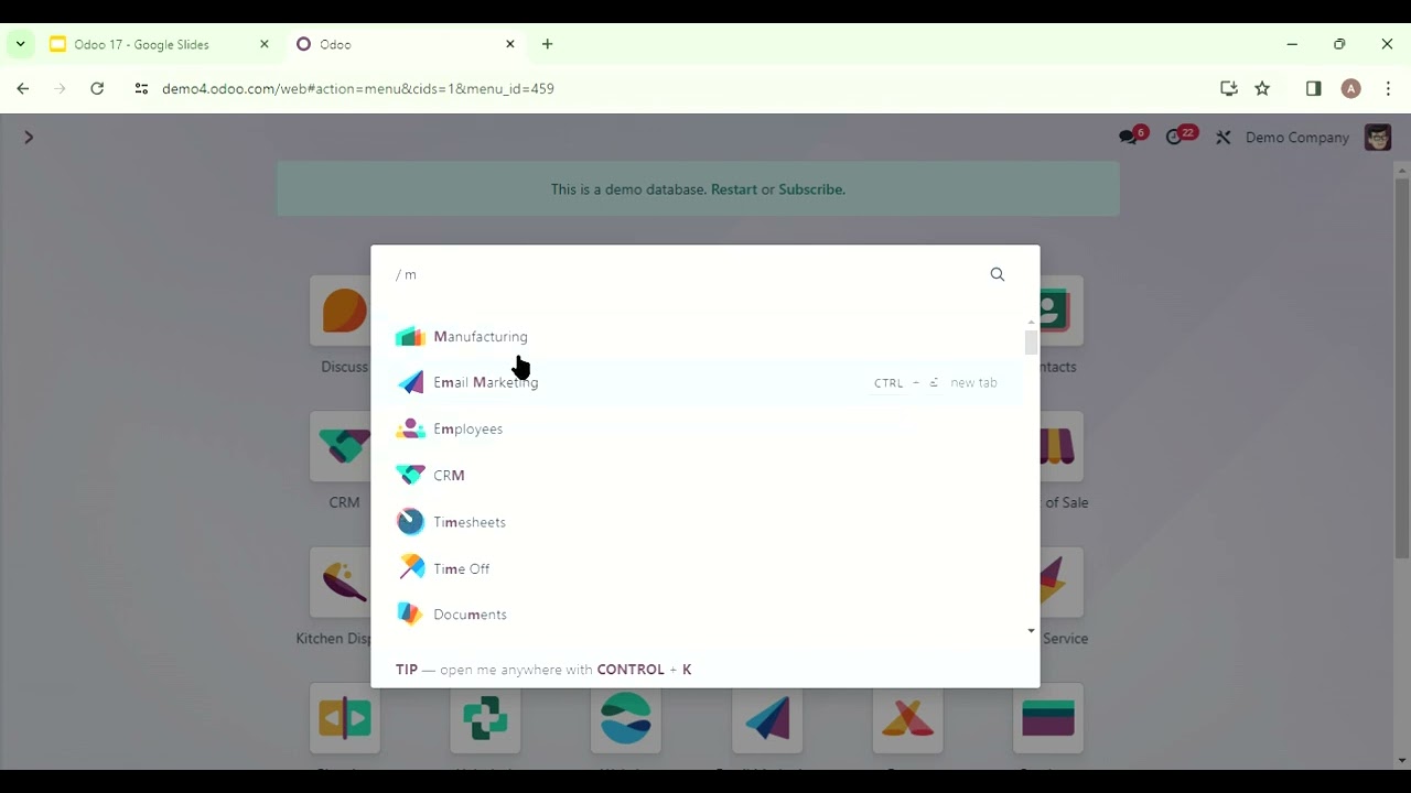 Odoo 17 Manufacturing: Product, Bill of Materials, and Manufacturing Order (ERP)
