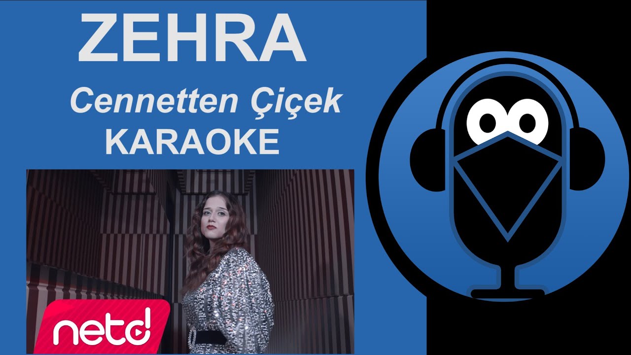 Zehra - Cennetten Çiçek Topluyorum / KARAOKE / SÖZLERİ (Cover)Remix