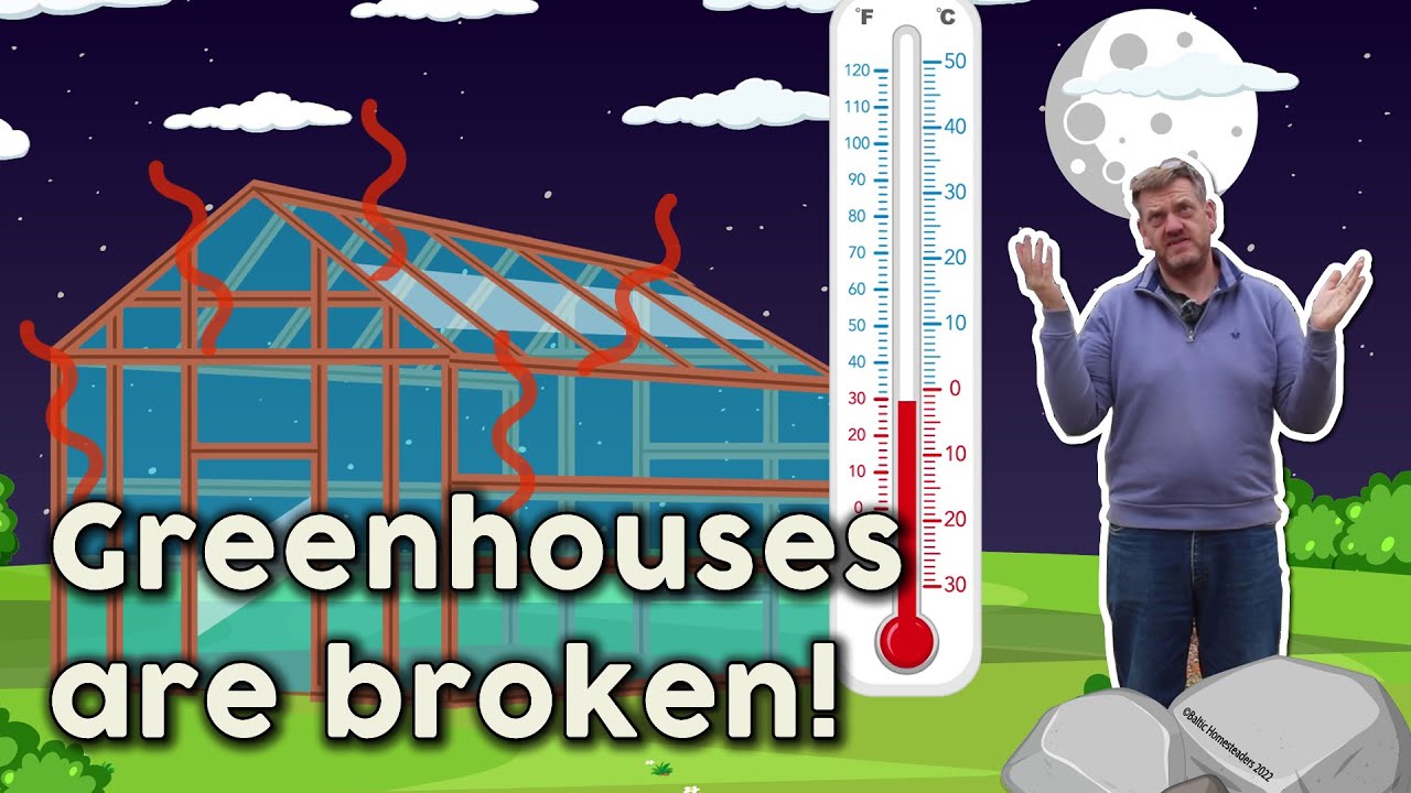 Is Your Greenhouse Broken - Passive Solar in Latvia?