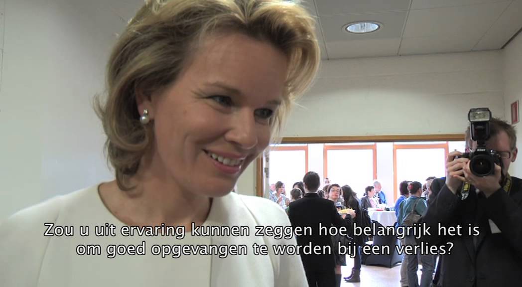 Prinses Mathilde over 'troostdoos'