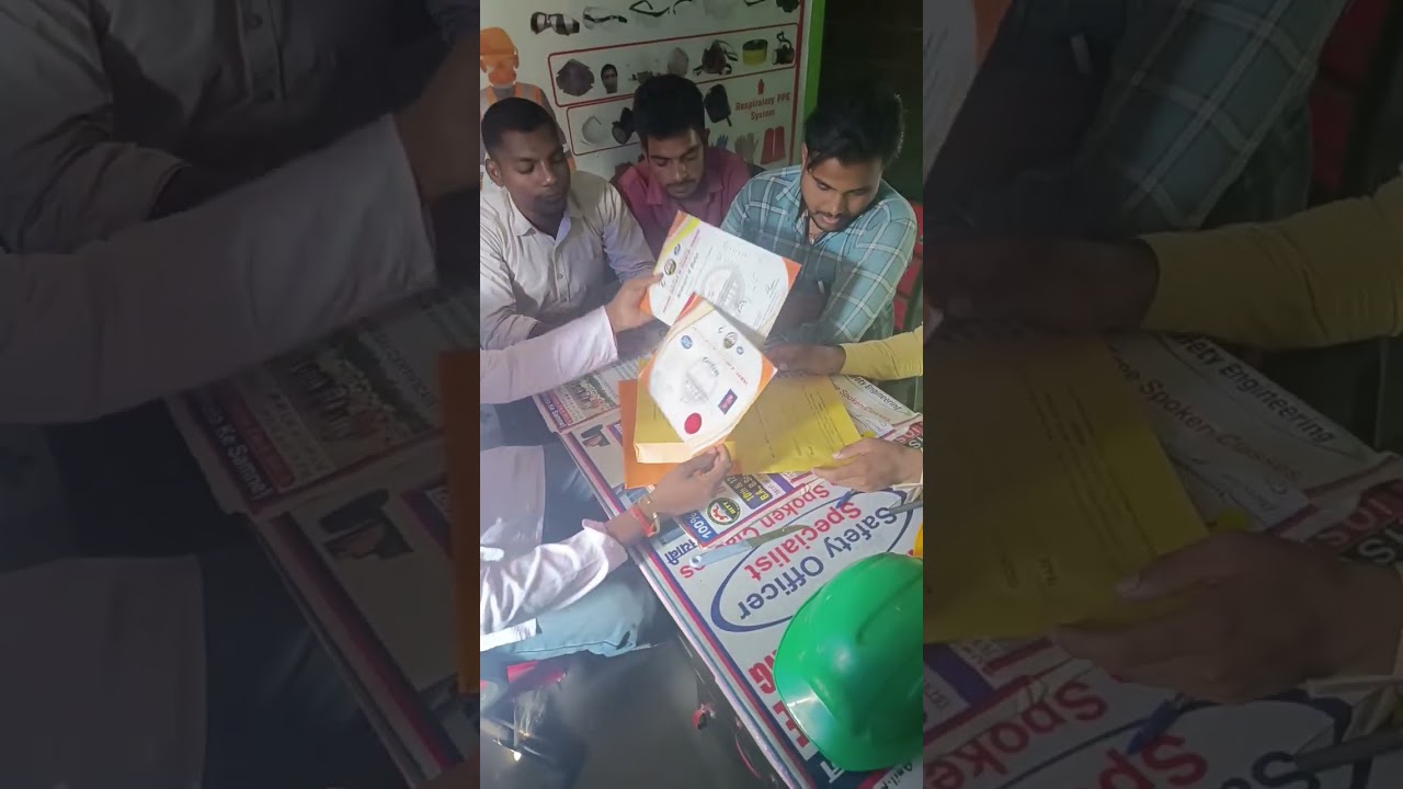 Safety(सेफ्टी)Management Certificate unboxing  #National Institute of Technical training mirganj...