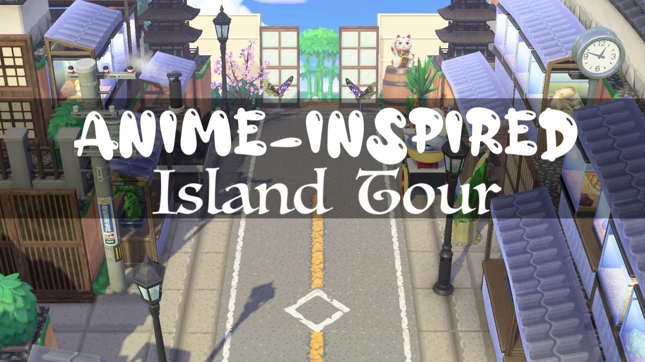 JAPANESE/ANIME INSPIRED ISLAND TOUR | ANIMAL CROSSING NEW HORIZONS