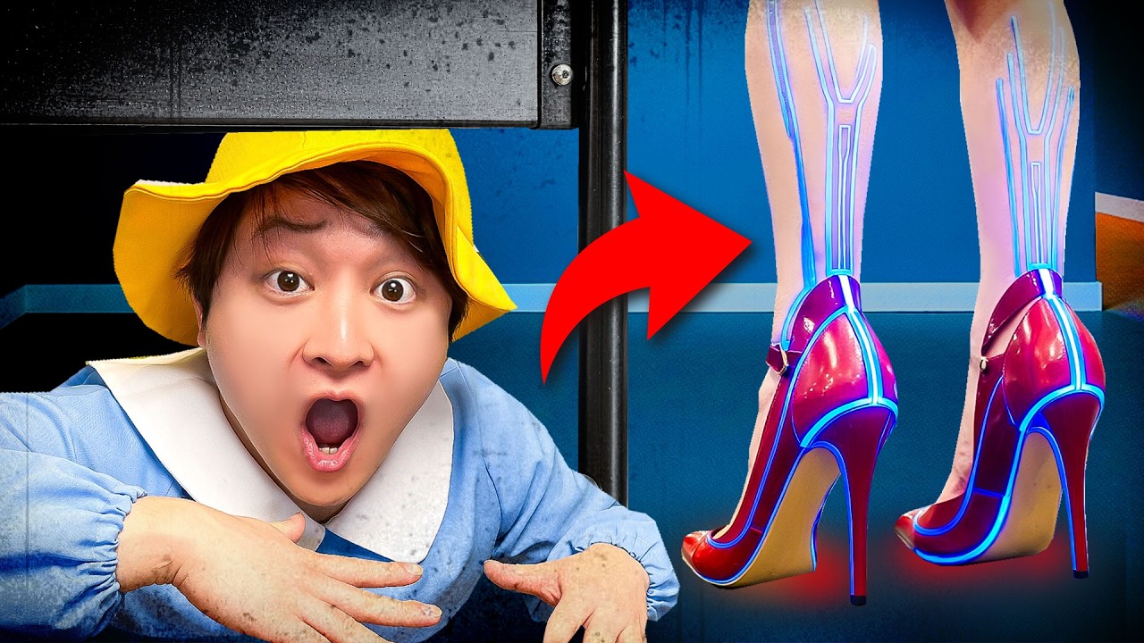 たすけて...！お家にロボット家政婦さんがやってきた！？お掃除もお洗濯もロボット家政婦さんにお任せ！ママは小学生と幼稚園児を守れるかなぁ？【寸劇】