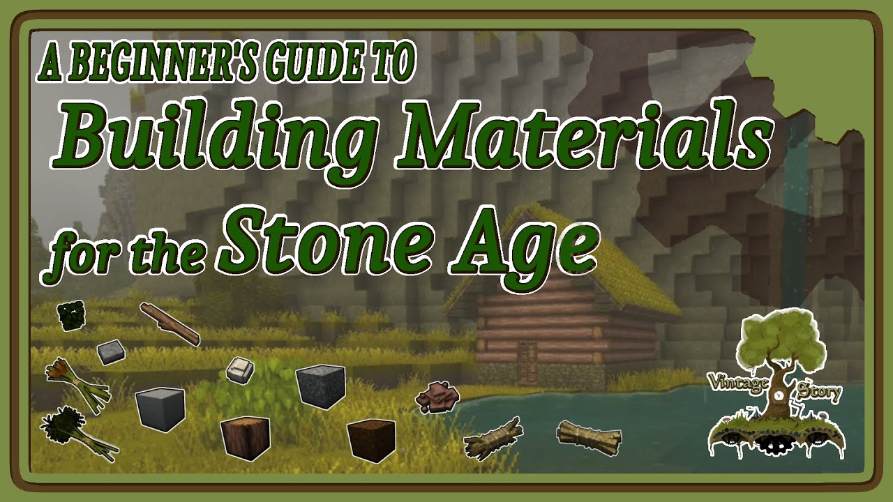 A Beginers Guide to Vintage Story   What You Can Use to Build in the Stone Age