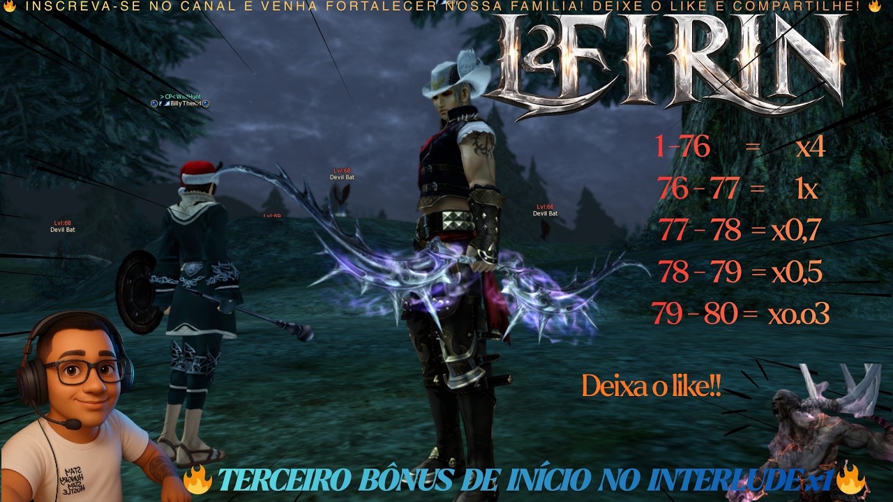 🔥✨ L2EIRIN 1X  |  ✨🔥 Farme Solo aCHER LOUCO