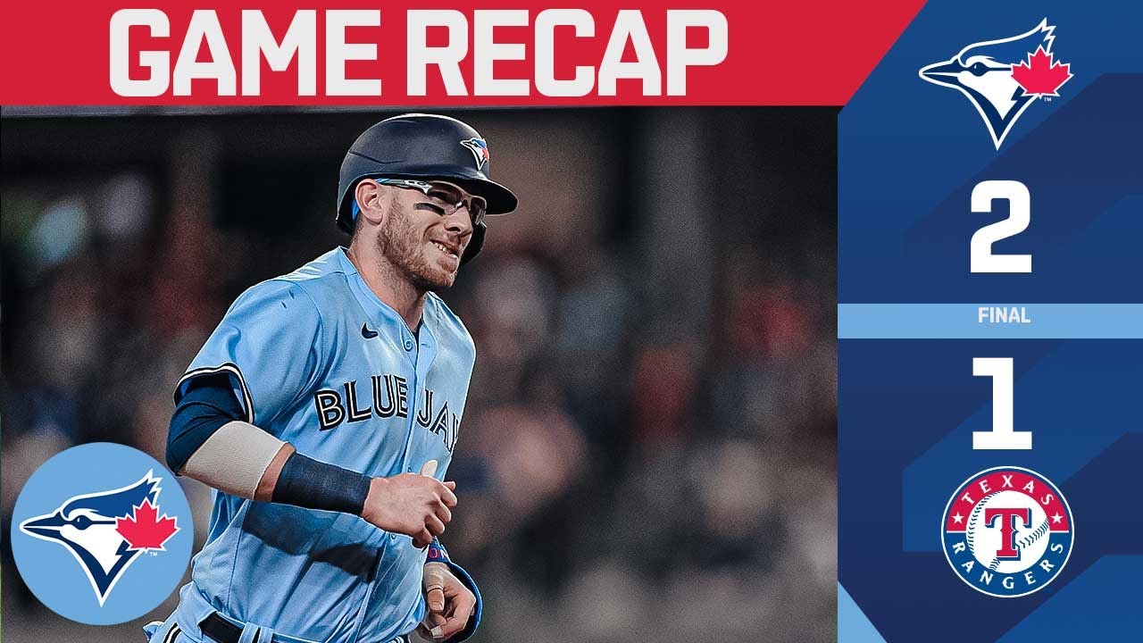 Danny Jansen powers us to win against the Texas Rangers!