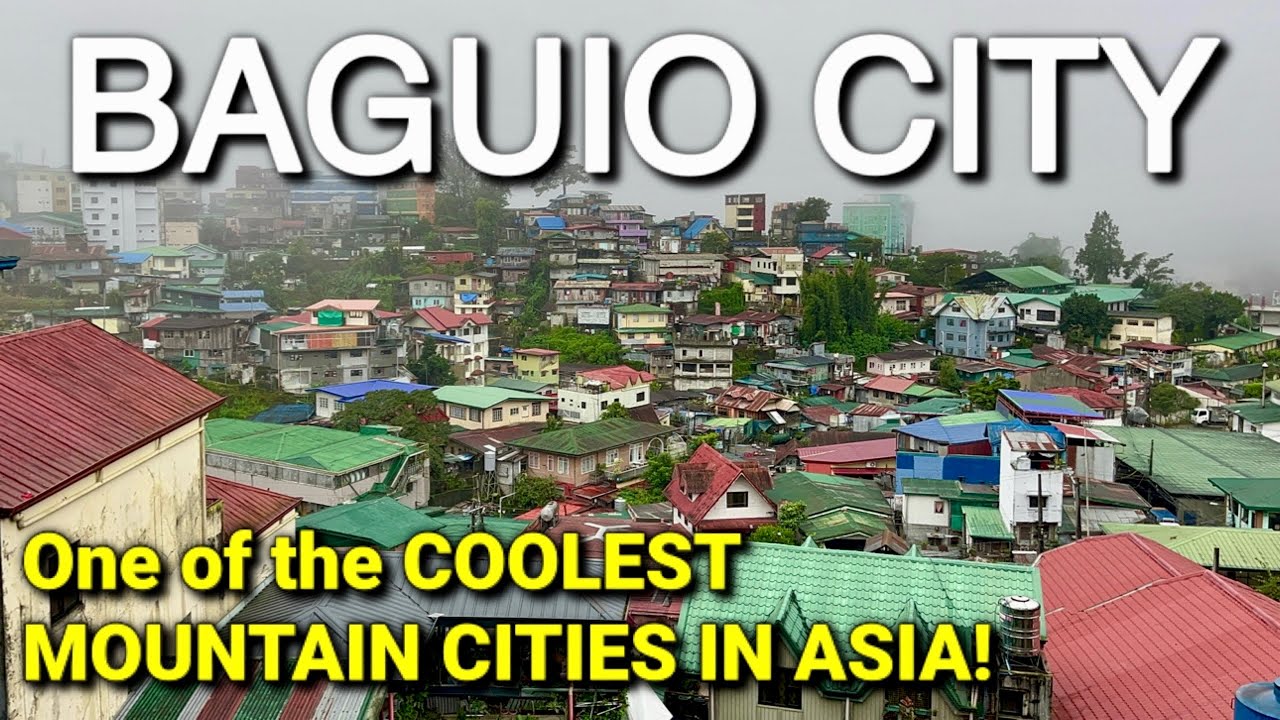PHILIPPINES’ ONLY MOUNTAIN CITY – BAGUIO 2025 🇵🇭 Walking Tour: Session Road & Magsaysay Avenue